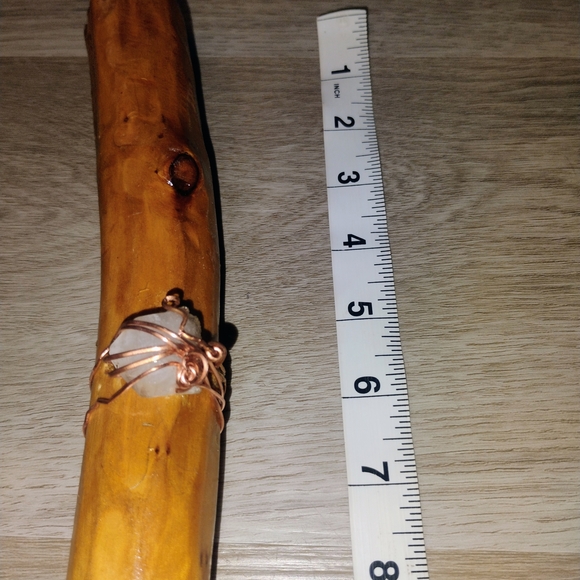 Handcrafted Wooden Walking Stick - Picture 4 of 17